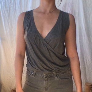 All Saints Wrap Tank Top